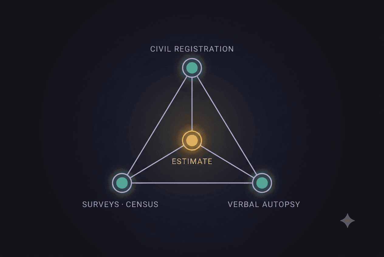 Mortality Triangulation